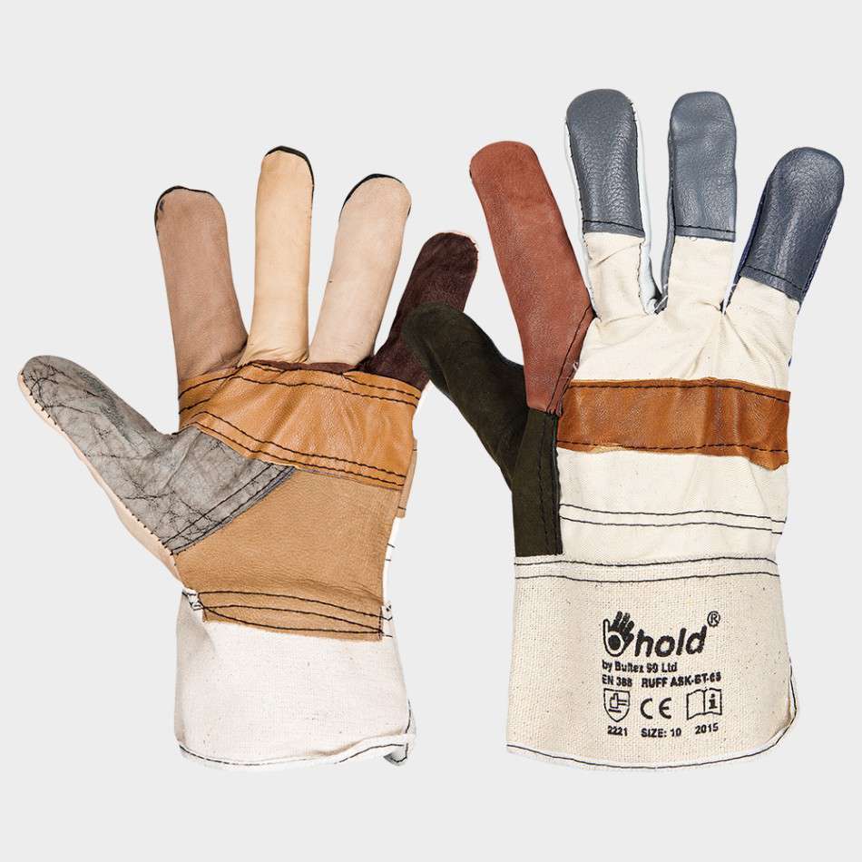 Δερμάτινα και υφασμάτινα γάντια RUFF