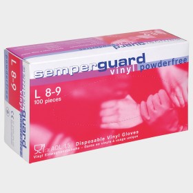 SEMPERGUARD VINYL PF Γάντια βινυλίου μιας χρήσης