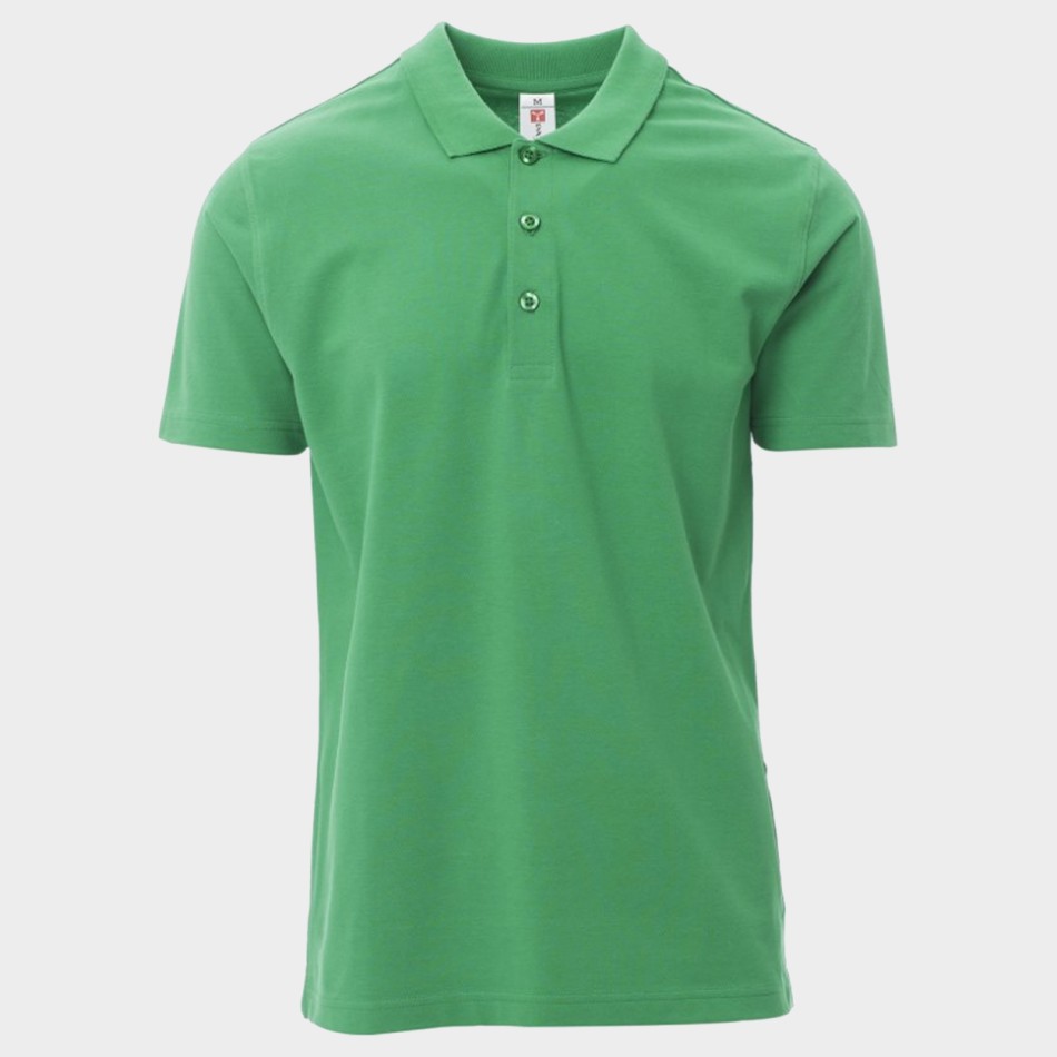 Κοντομάνικη μπλούζα PAYPER ROME JELLY GREEN Polo
