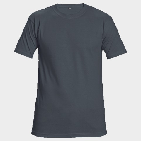 Κοντομάνικη μπλούζα TEESTA DARK GREY
