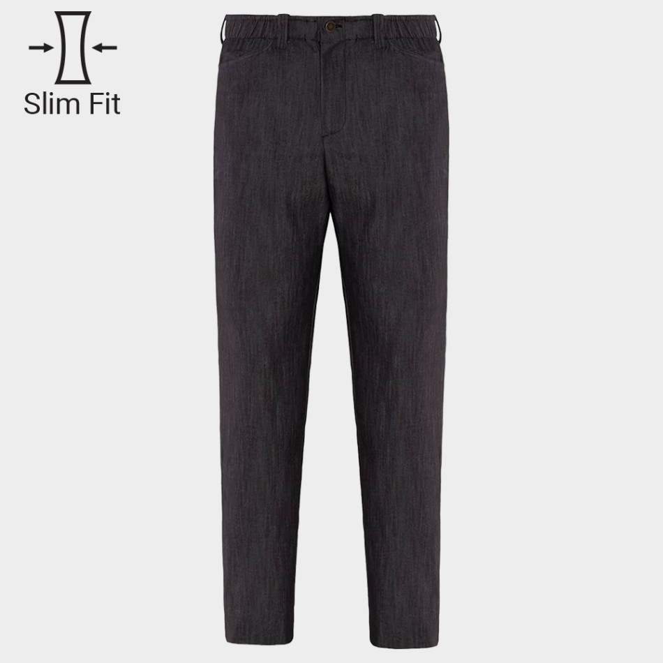 Παντελόνι κουζίνας GIOVE BLACK DENIM