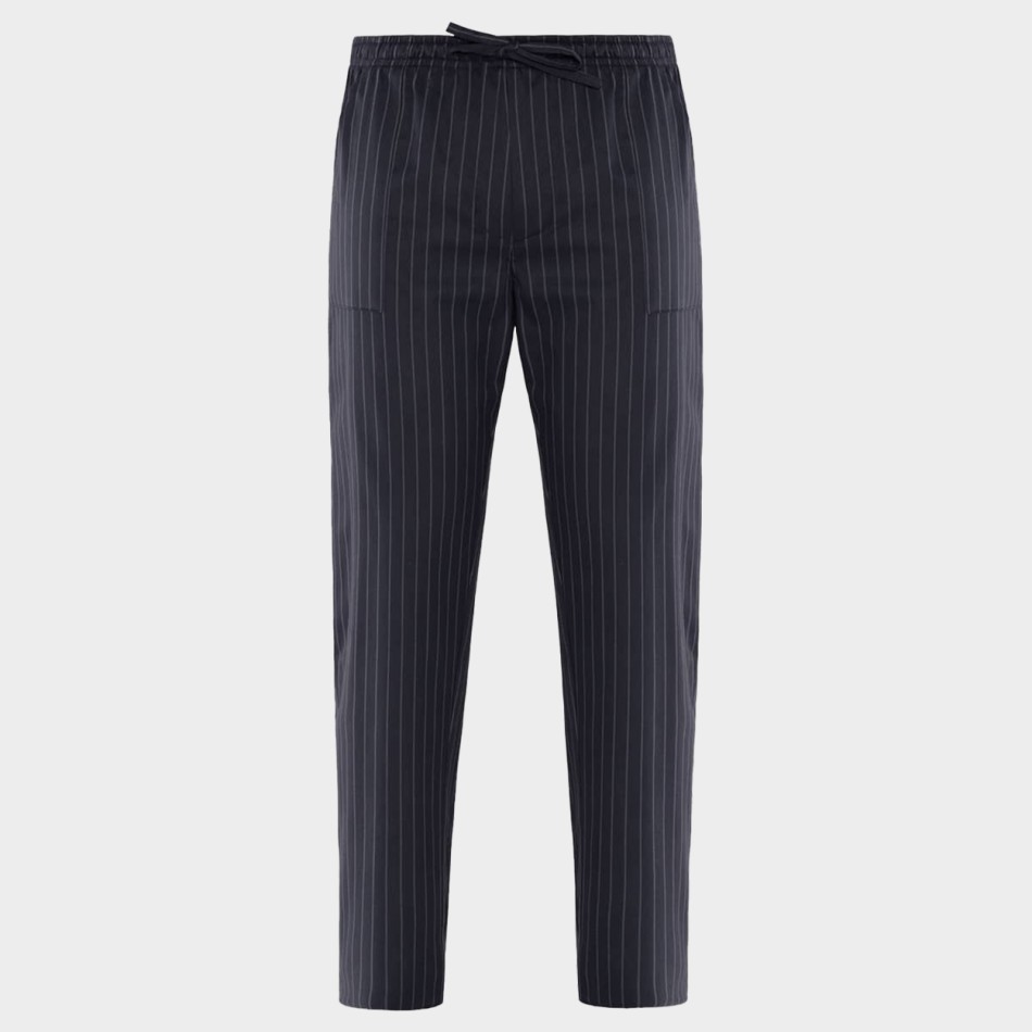 Παντελόνι Κουζίνας με φαρδιά ρίγα ENRICO BLACK STRIPE