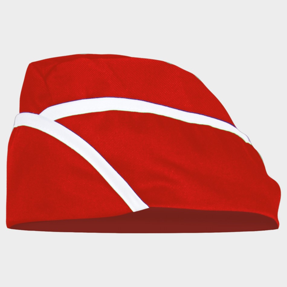Καπέλο κουζίνας PILOTKA RED/WHITE