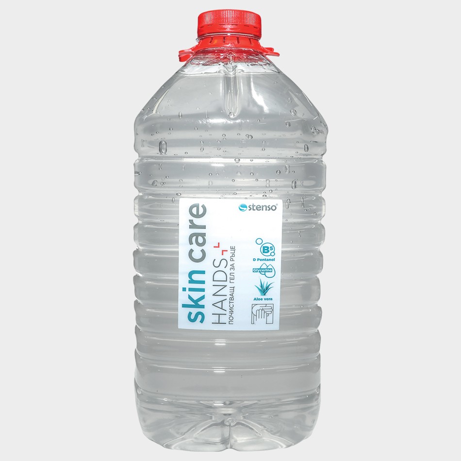 Τζελ καθαρισμού χεριών 5 l SKIN CARE