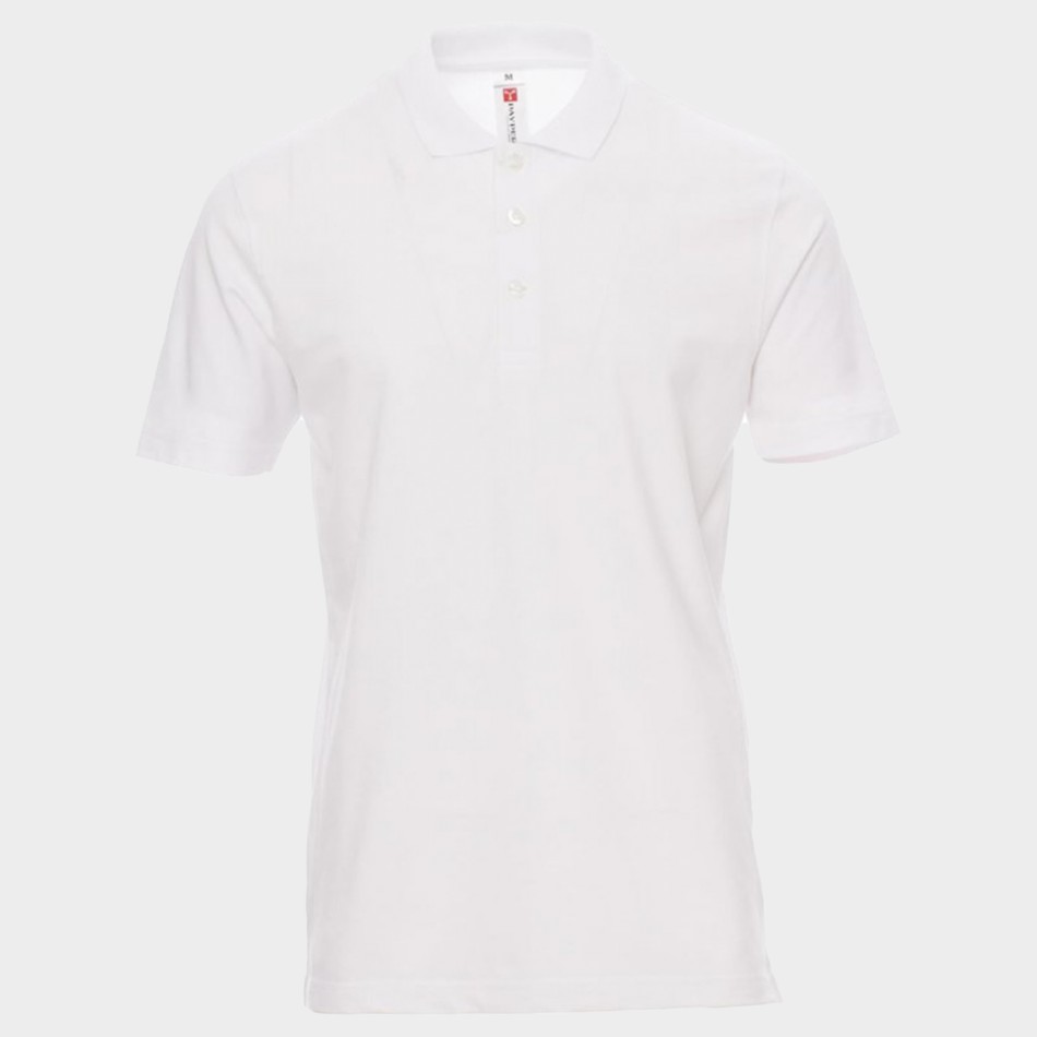 Κοντομάνικη μπλούζα PAYPER ROME WHITE Polo