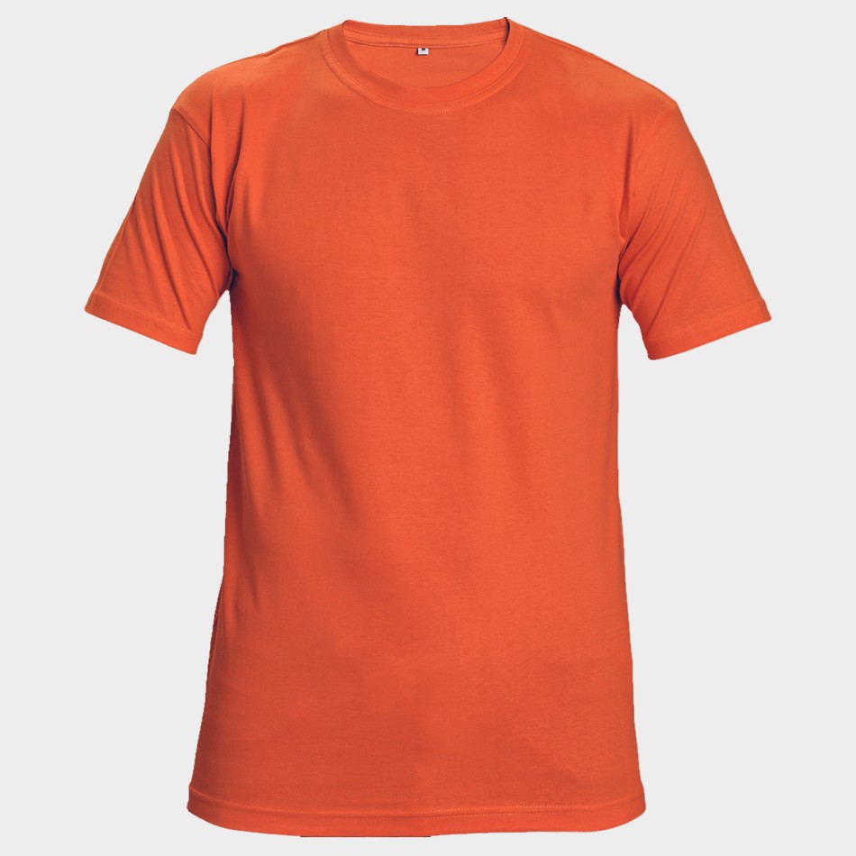 Κοντομάνικη μπλούζα TEESTA ORANGE