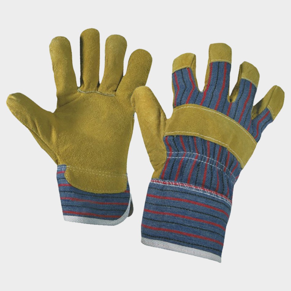 Γάντια από δέρμα και ύφασμα DORI