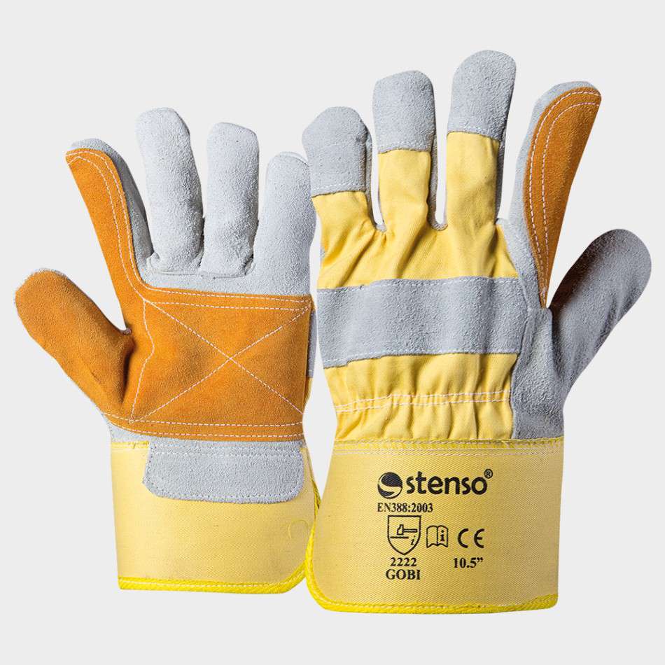 Γάντια από δέρμα και ύφασμα GOBI