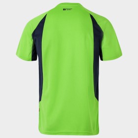 Κοντομάνικη μπλούζα VELILLA GREEN/NAVY BLUE 2