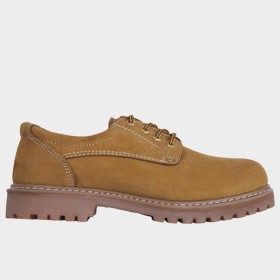 Παπούτσια από ναμπούκ BK FARMER LOW BEIGE 1