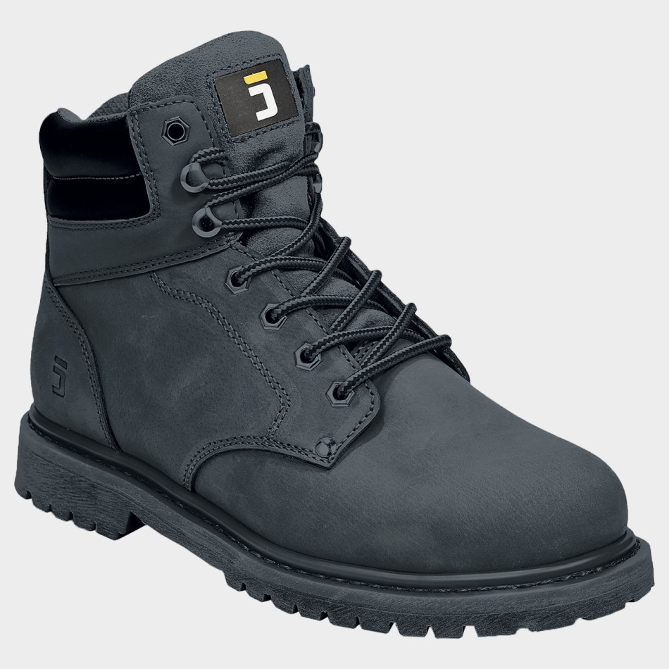 Παπούτσια από ναμπούκ BK FARMER ANKLE BLACK