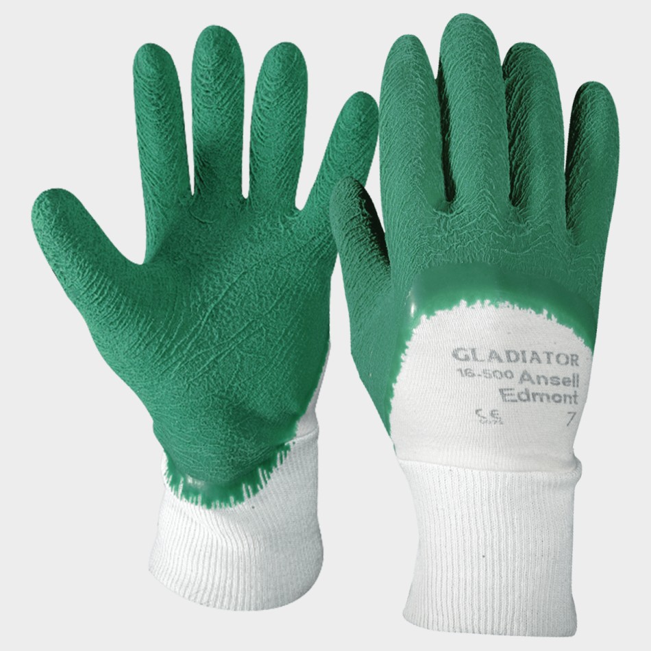 Γάντια βουτηγμένα σε καουτσούκ GLADIATOR
