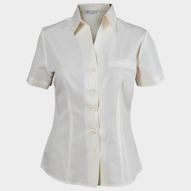 Γυναικείο κοντομάνικο πουκάμισο LEA SHAMPAGNE 1