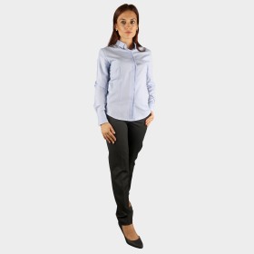 Γυναικείο μακρυμάνικο πουκάμισο MARON LIGHT BLUE