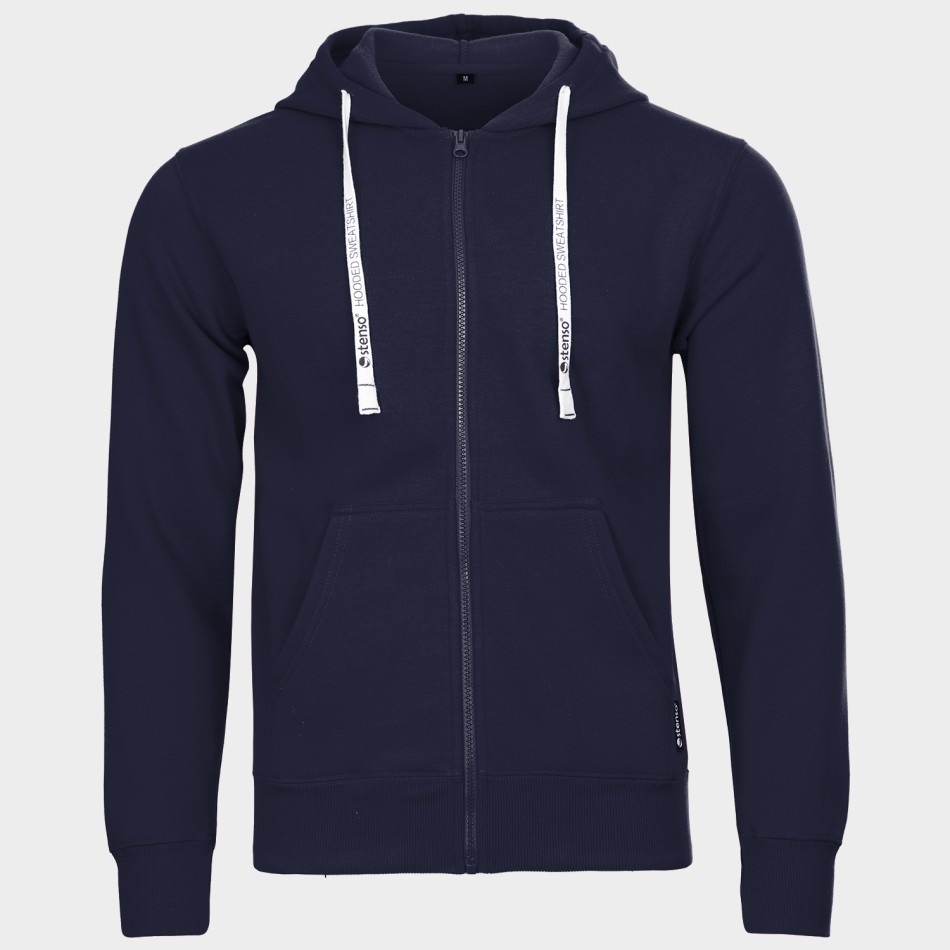 Ζακέτα φούτερ REMO NAVY BLUE