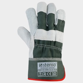 Γάντια από δέρμα και ύφασμα MOHAVE GREEN 2