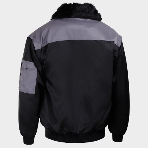 Μπουφάν εργασίας BN CONTRAST PILOT BLACK/GREY