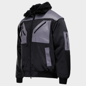 Μπουφάν εργασίας BN CONTRAST PILOT BLACK/GREY 3