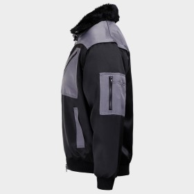 Μπουφάν εργασίας BN CONTRAST PILOT BLACK/GREY 4