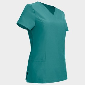 Γυναικεία ιατρική μπλούζα NOBBY TEAL 4