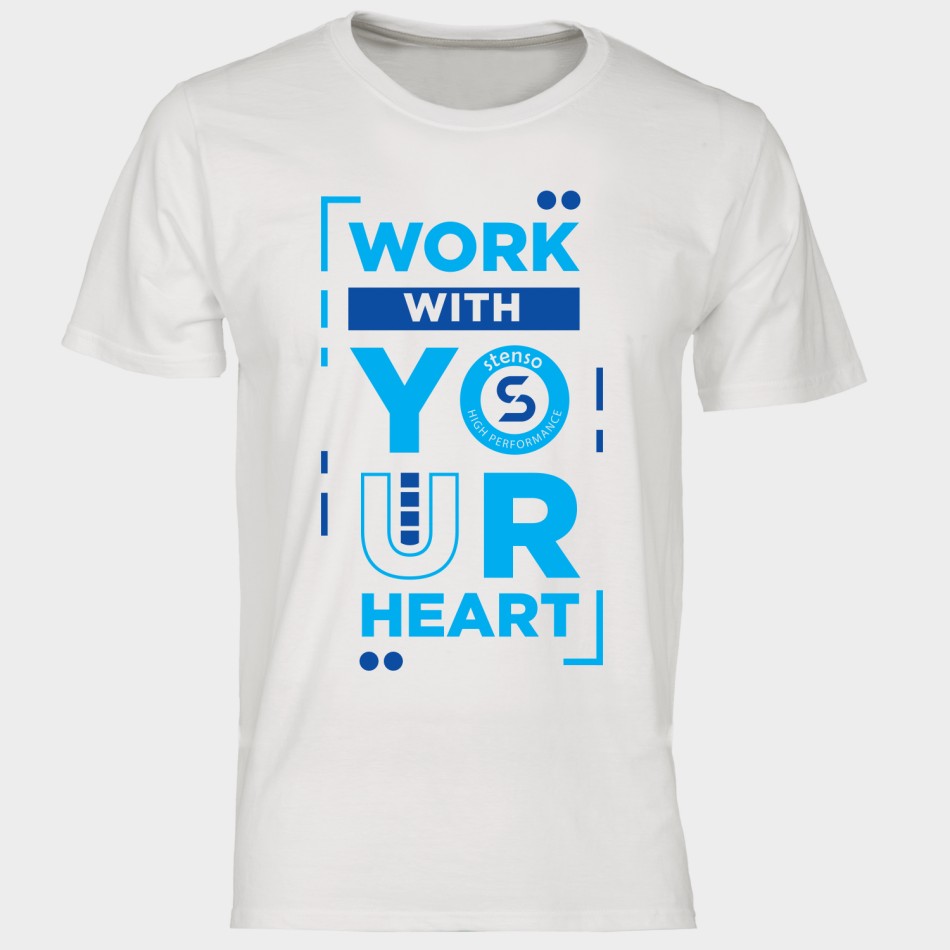 Κοντομάνικο με λογότυπο PAYPER SUNSET WHITE