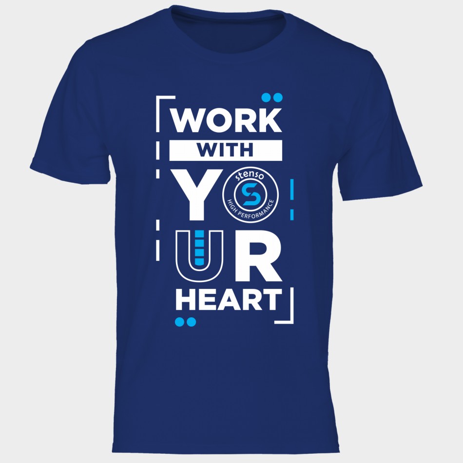 Κοντομάνικο με λογότυπο PAYPER SUNSET ROYAL BLUE