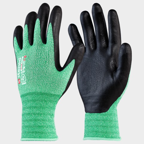 Γάντια βουτηγμένα σε μικροαφρό NITRIUM GREEN FLX-О22