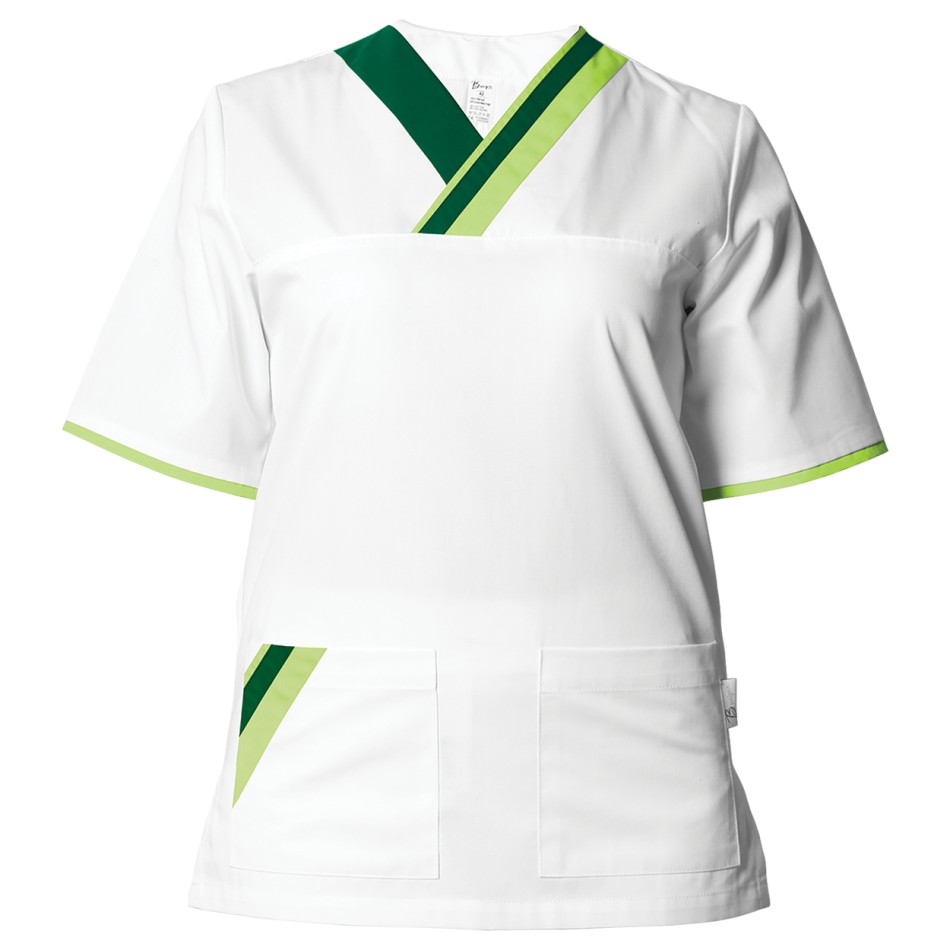 Ιατρικός μανδίας MARCEL WHITE/GREEN