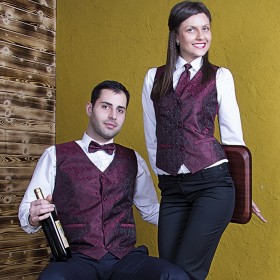 Γυναικείο γιλέκο BEATRIZ BORDEAUX 1