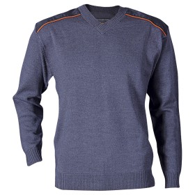 PULLOVER GREY Πουλόβερ