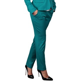 Γυναικείο παντελόνι KARINA PETROLEUM 2