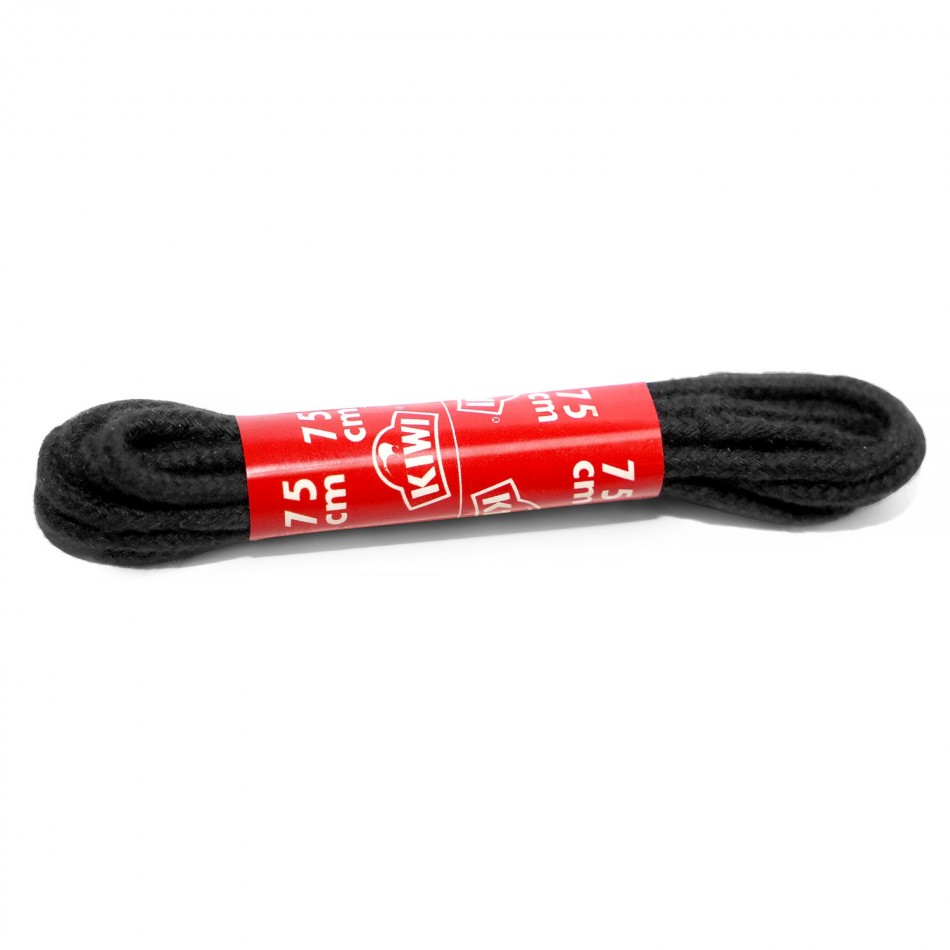 BLACK 75 cm Shoelaces