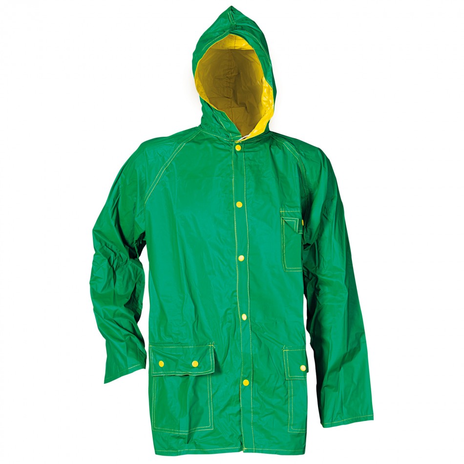 RONY GREEN/YELLOW Waterproof jacket
