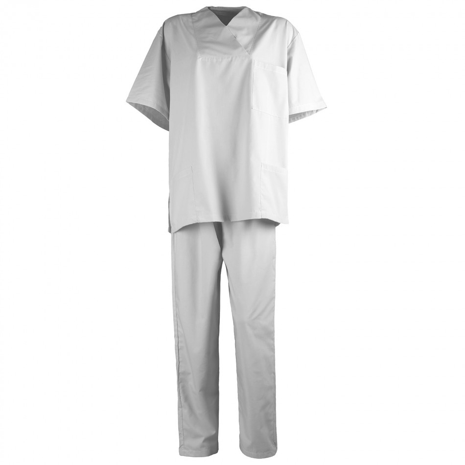 G3 WHITE Medical tunic with pants