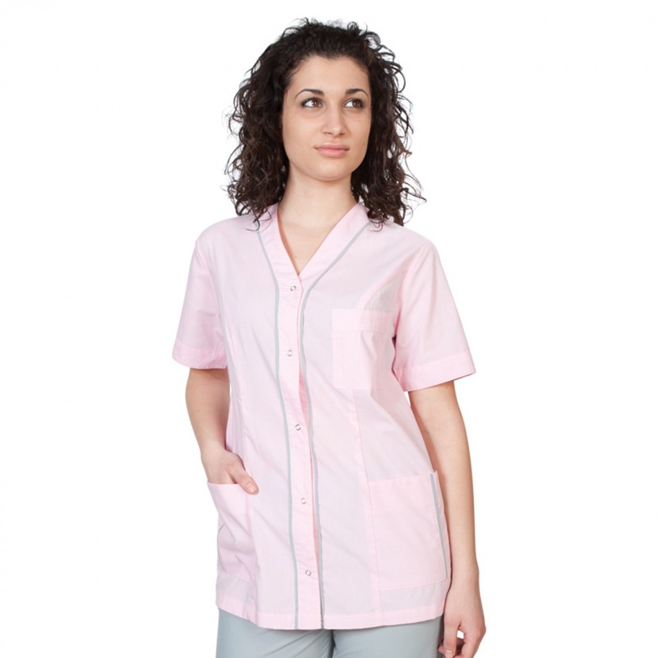 Γυναικείος μανδύας εργασίας KARLA PINK