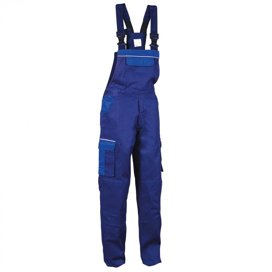 BG ASIMO BLUE Work bib pants