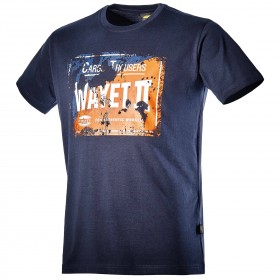 DIADORA GRAPHIC DENIM BLUE T-shirt