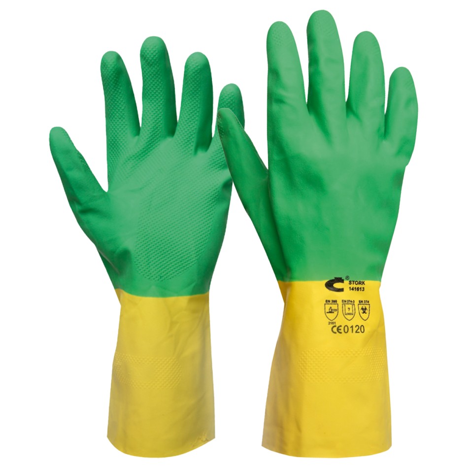 Λάτεξ STORK Γάντια Νεοπρενίου +