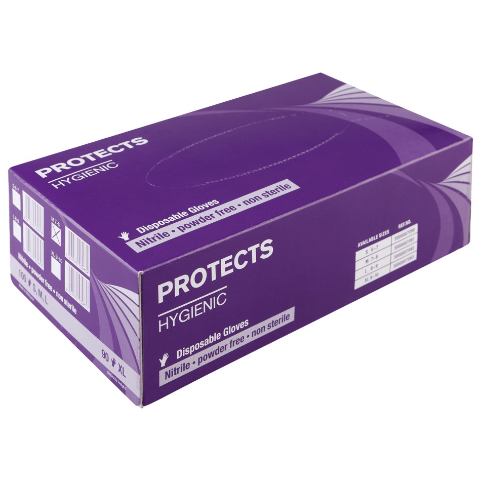 Γάντια νιτριλίου μιας χρήσης SEMPERGUARD PROTECTS HYGIENIC