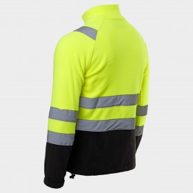 Ανακλαστική ζακέτα PRISMA HV YELLOW FLEECE 5