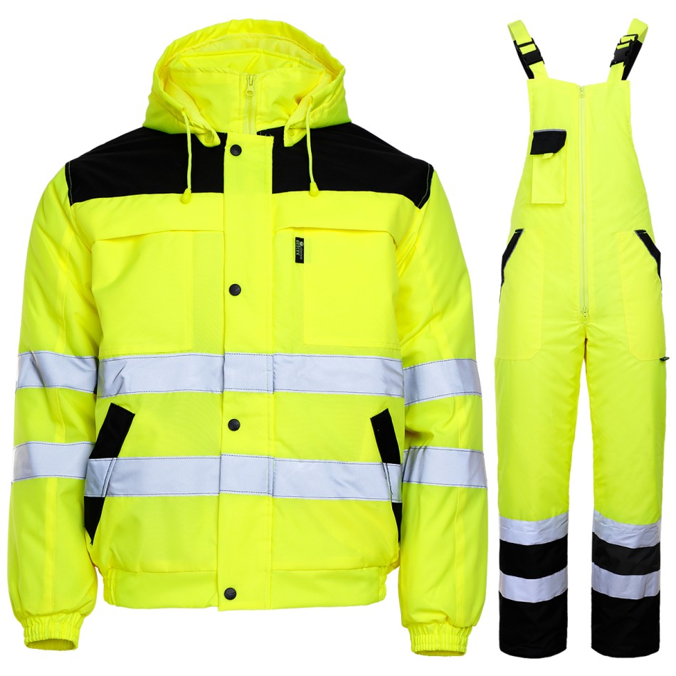 Σετ εργασίας φωσφοριζέ COLLINS HV YELLOW WINTER