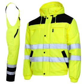 Σετ εργασίας φωσφοριζέ COLLINS HV YELLOW WINTER 8