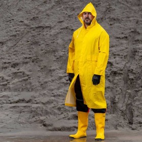 Αδιάβροχη καπαρντίνα KELSO YELLOW 2