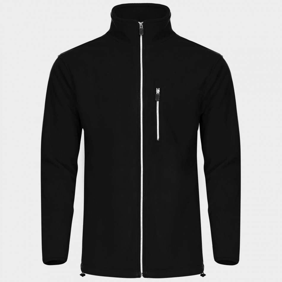Ανδρική φλις ζακέτα KARELA BLACK