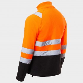 Ανακλαστική ζακέτα PRISMA HV ORANGE FLEECE 5