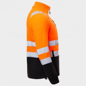 Ανακλαστική ζακέτα PRISMA HV ORANGE FLEECE 6