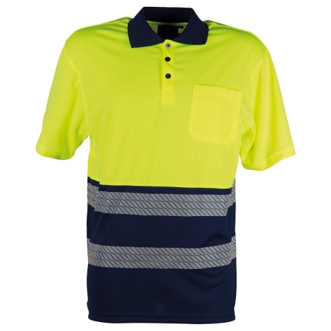 Πόλο υψηλής ορατότητας GLOW HV YELLOW T-shirt
