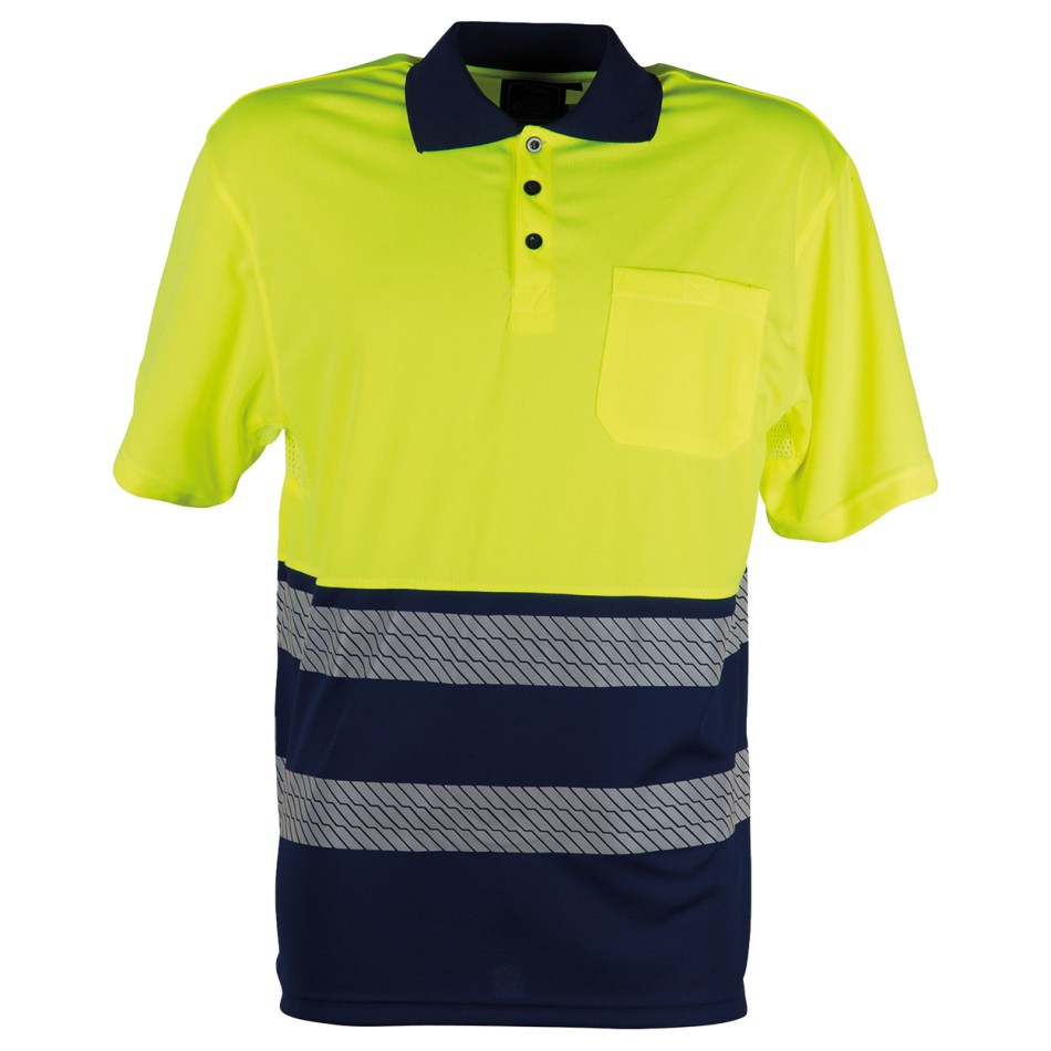 Πόλο υψηλής ορατότητας GLOW HV YELLOW T-shirt