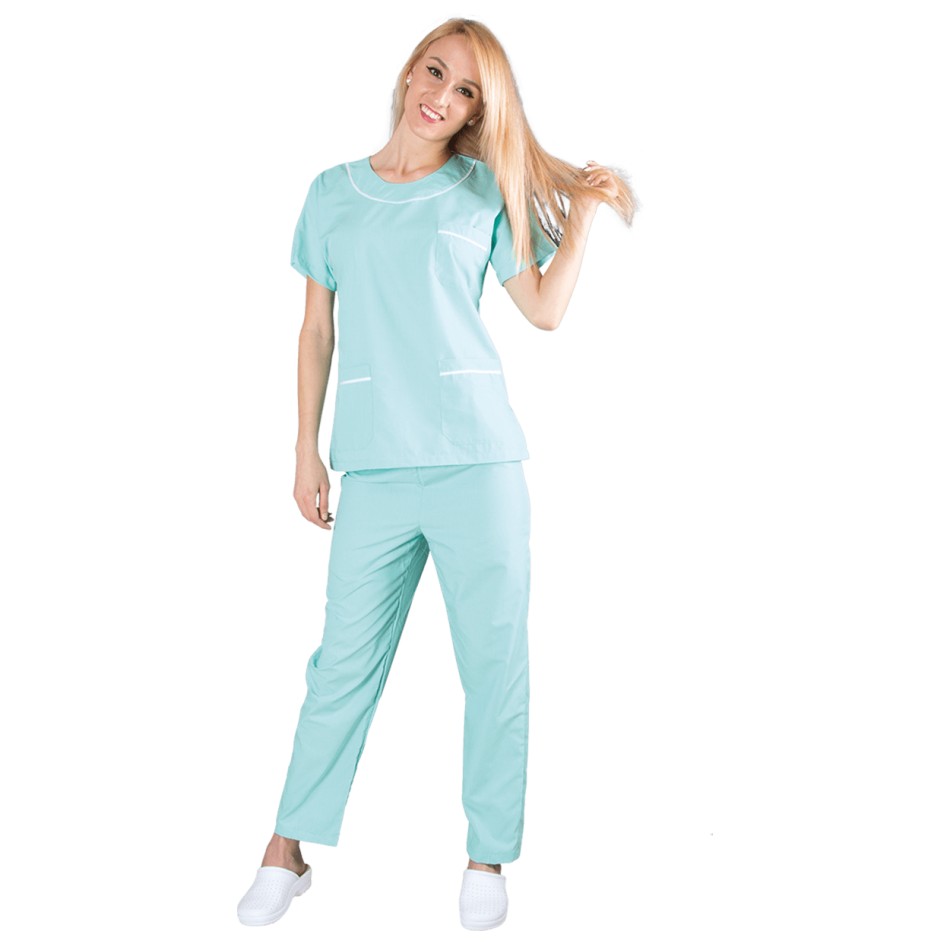 Ιατρική στολή μπλούζα - παντελόνι (σετ) G10