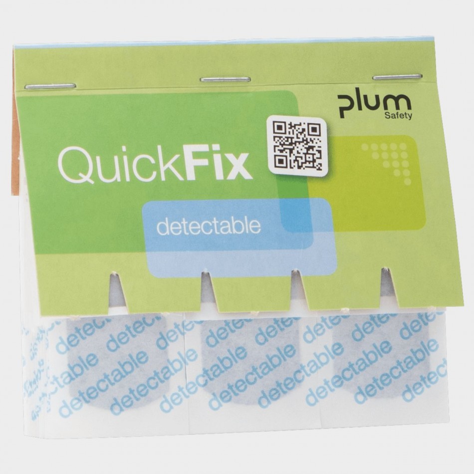 Μπλε λευκοπλάστες με μεταλλική επένδυση PLUM QUICKFIX REFILL